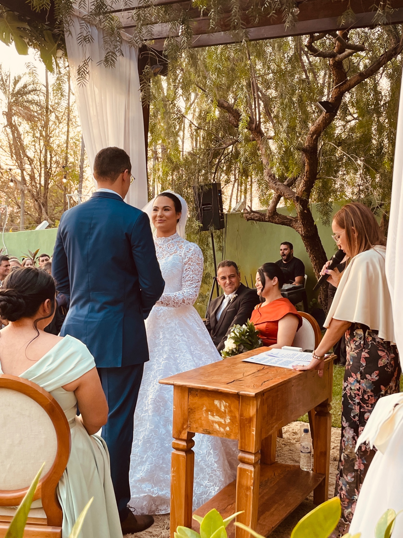 Registro fotográfico de celebração e evento